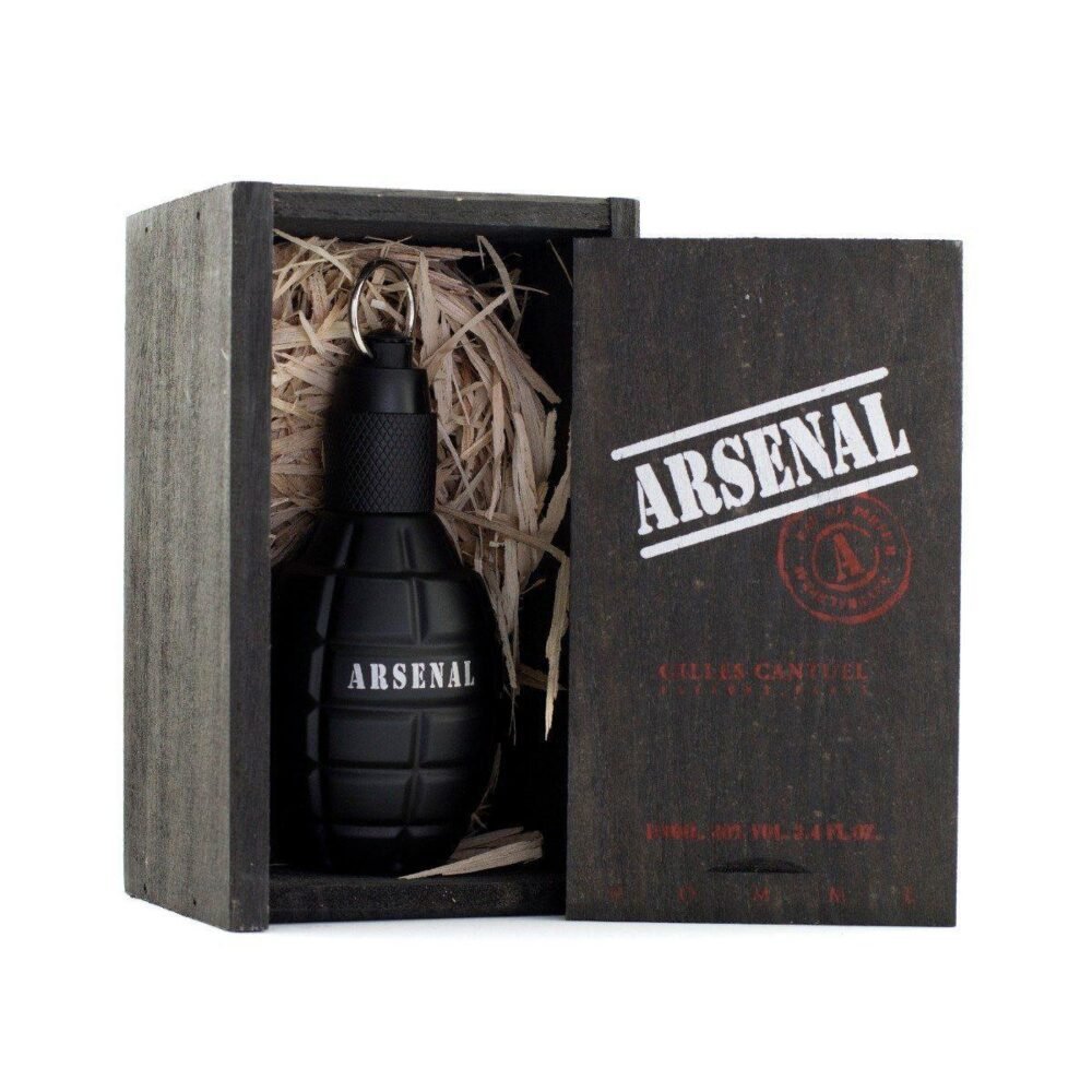 Arsenal Black Gilles Cantuel 100ml EDP Hombre