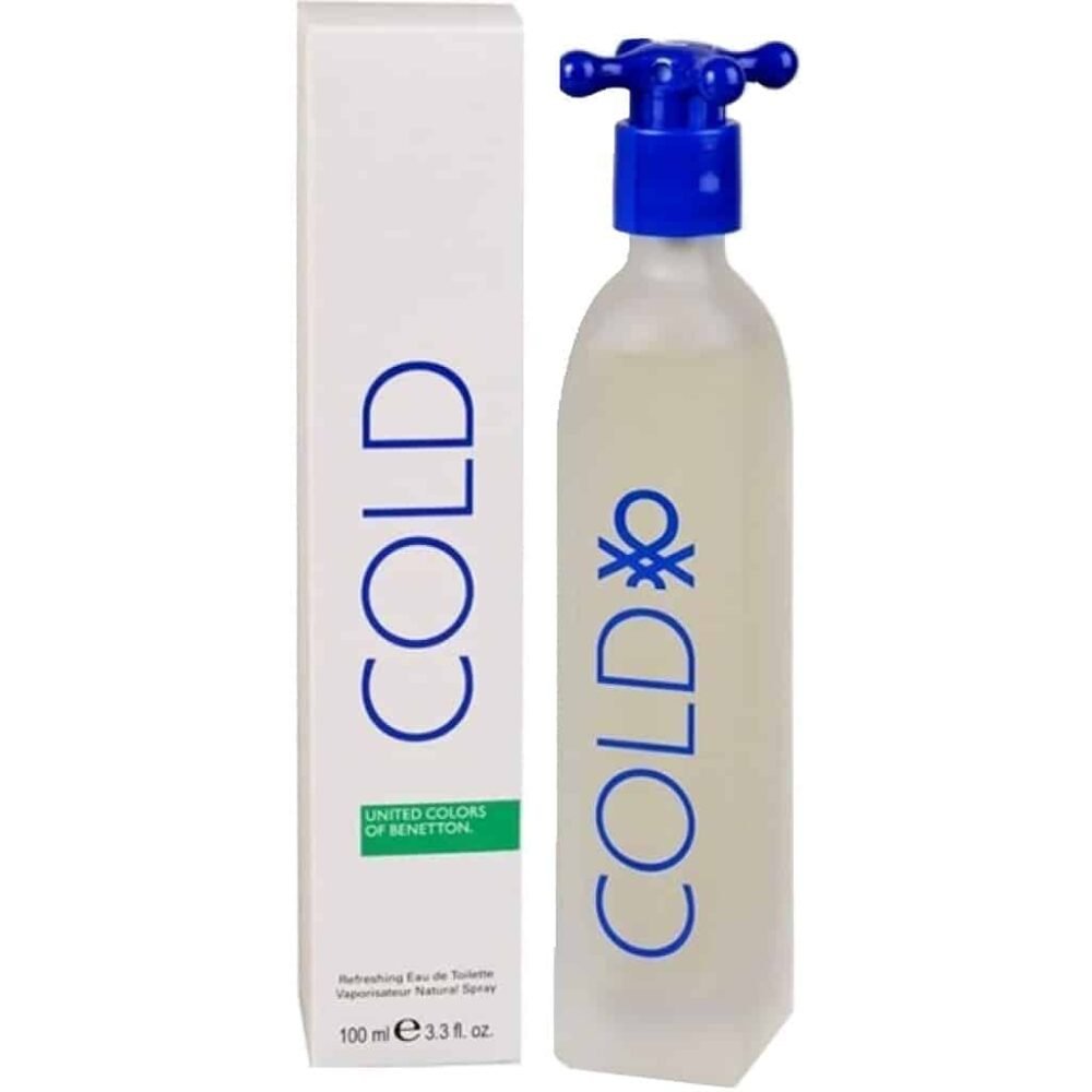 Cold Benetton 100ml EDT Hombre