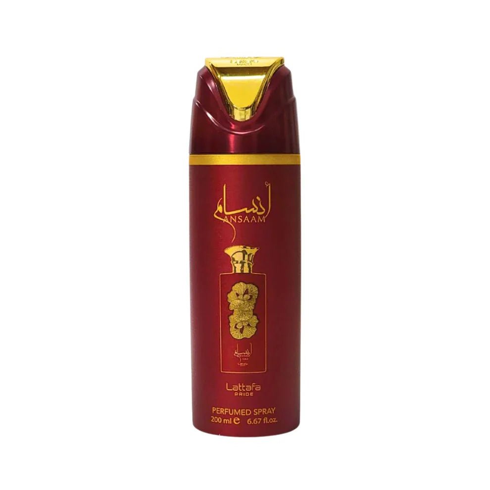 Spray Corporal Perfumado Lattafa Ansaam Gold 200ml Mujer